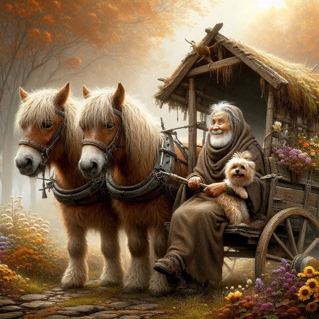 In the Enchanting Forest 🐶👍😁