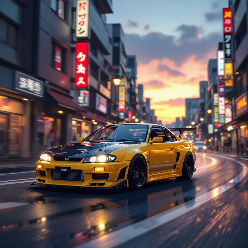 Japanese JDM car 