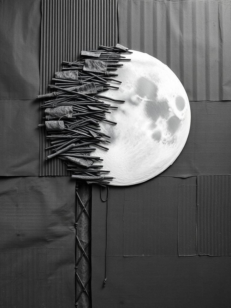 Surrealist Collage in Dada Style