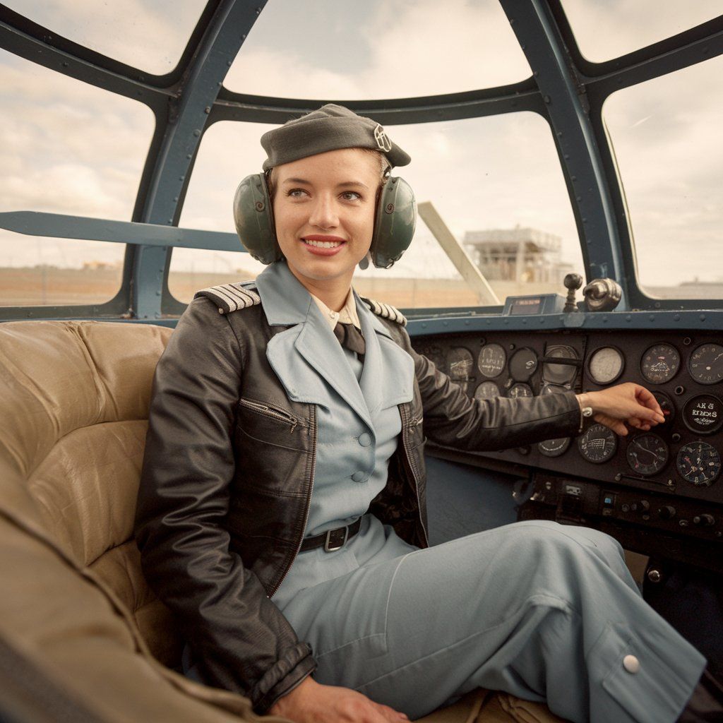 Female Test Pilot