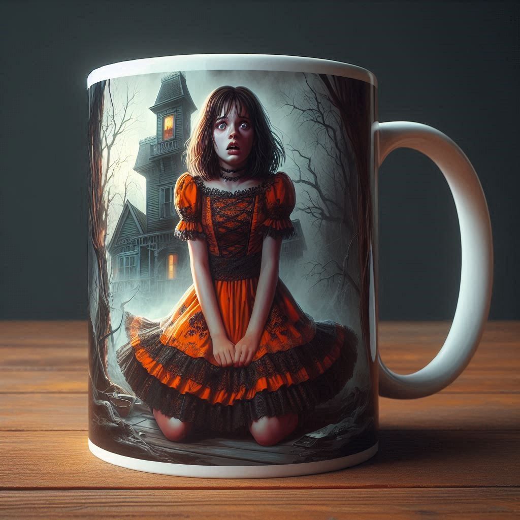 A Halloween mug