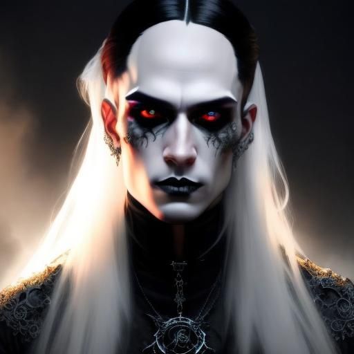 <lora:Black nightmare:1.0> detailed portrait of a young beautiful woman gothic clothing woman, woman, woman, black hair, clear eyes, white w...