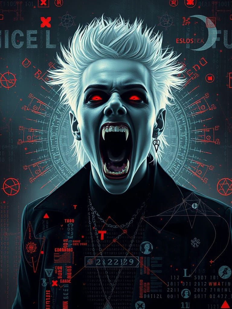 Vampire Punk  by @somniamea