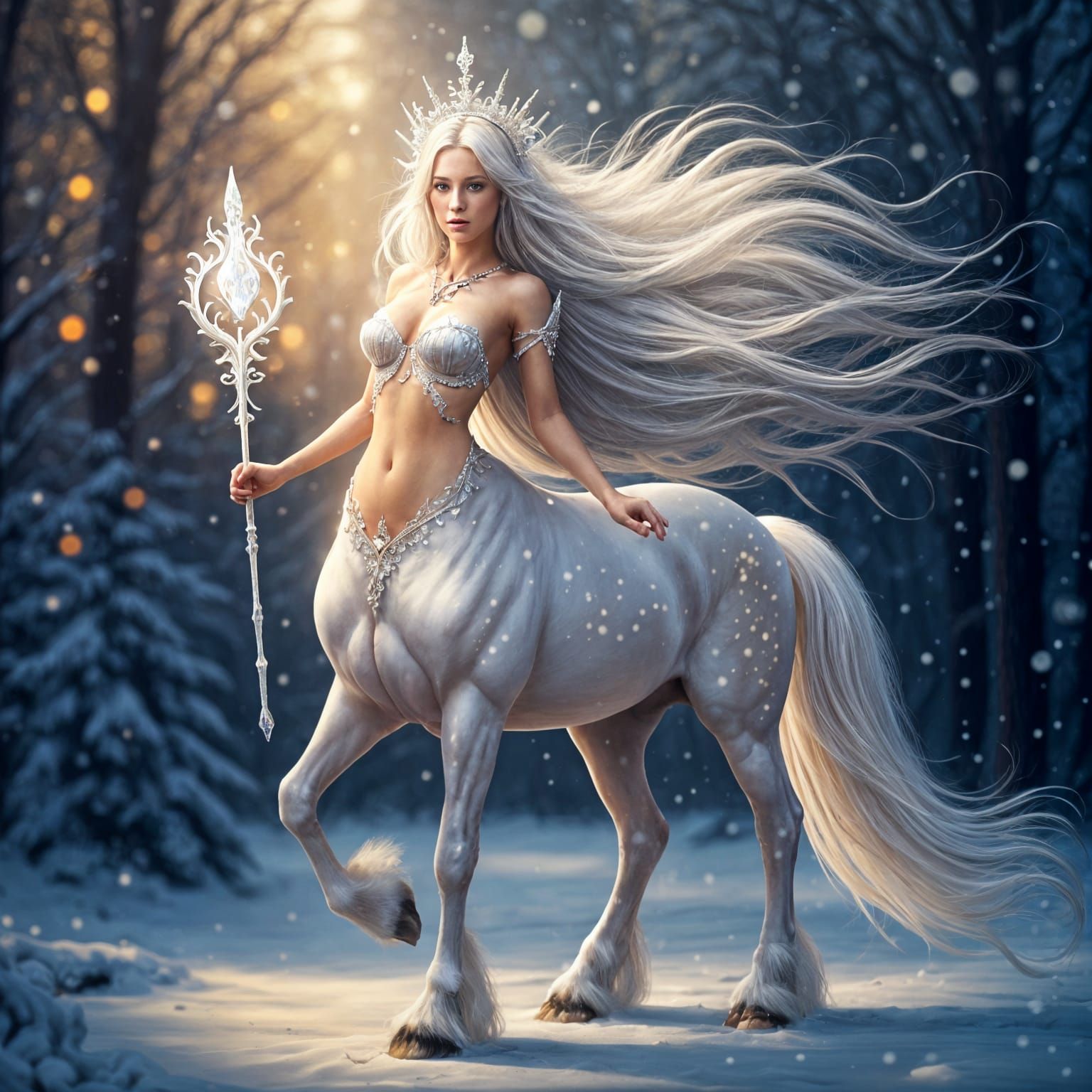 Winter Warden  by @CozyCocoa