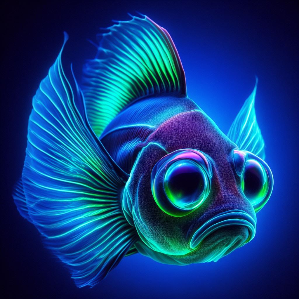 bioluminescent deep-sea fish