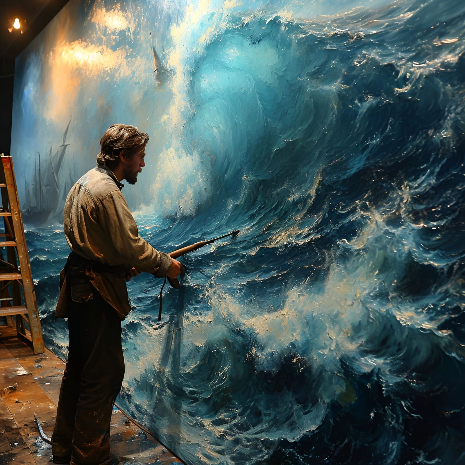 A Turbulent Imagination