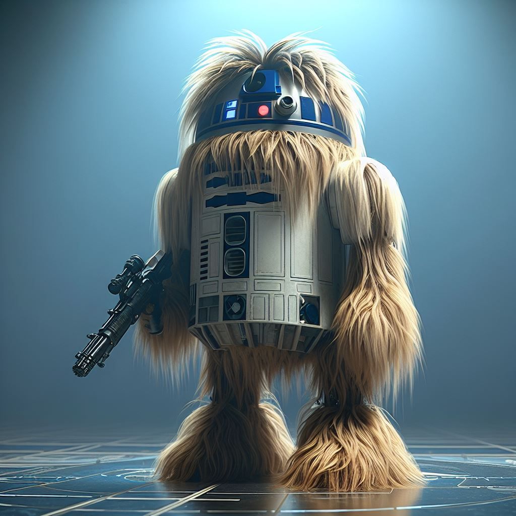 Chewbacca X R2-D2