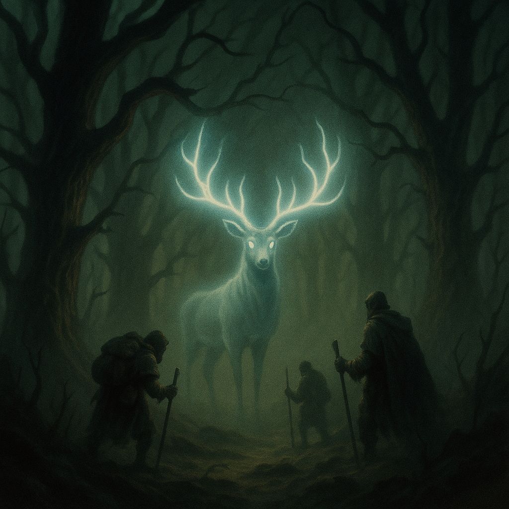 Spectral Stag  by @SnakeShake2719