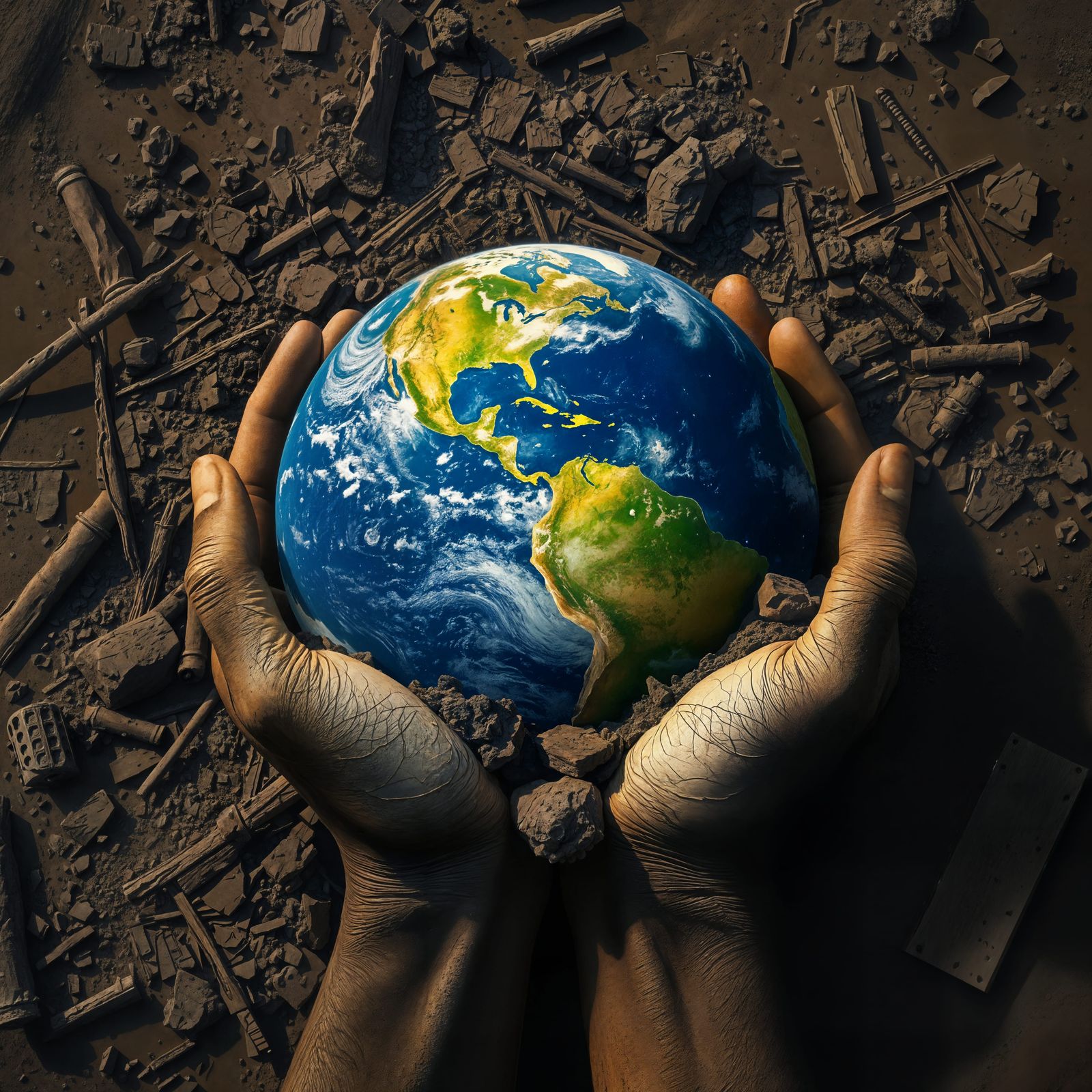 Save the Earth  by @Laevos