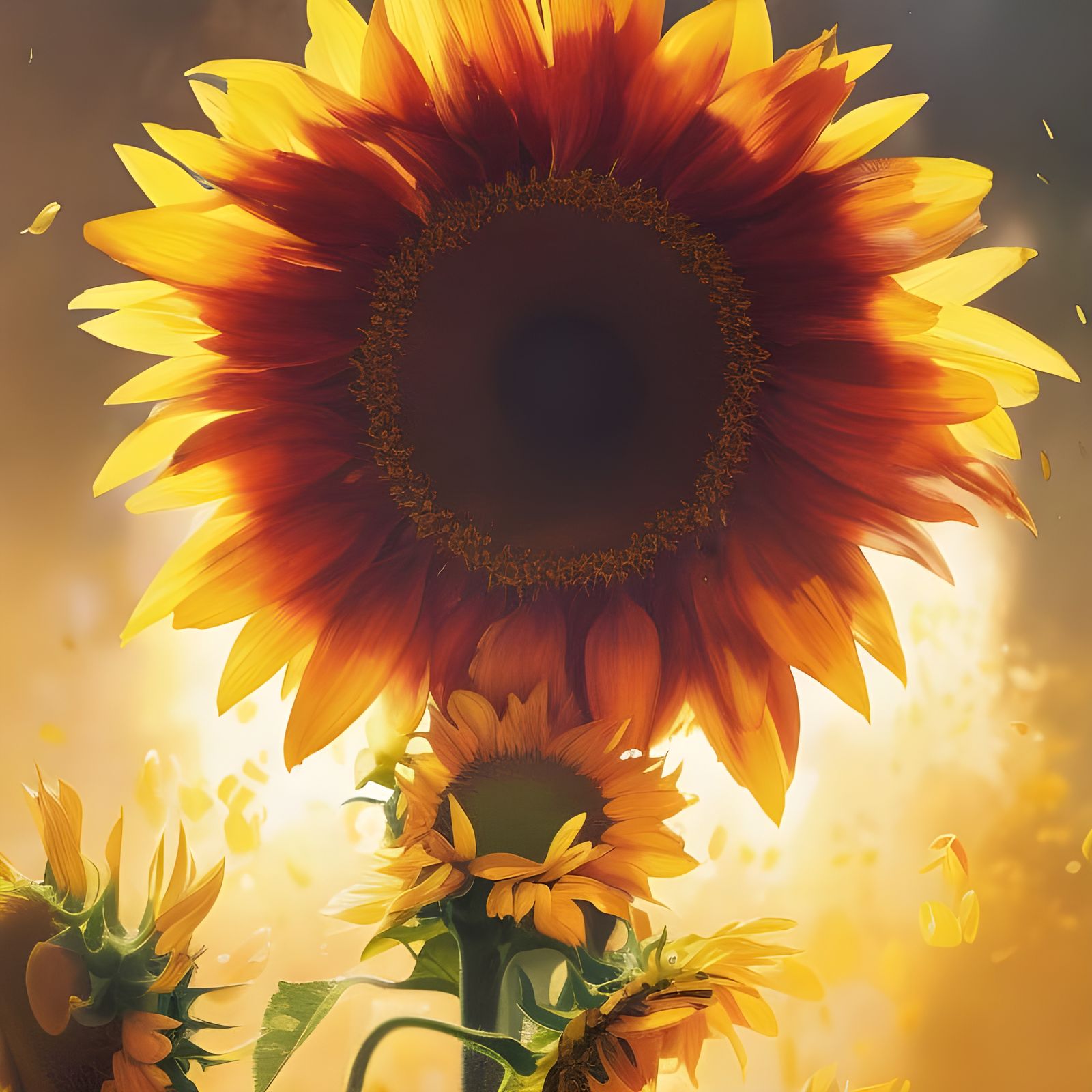 Sunflower Power  by @Bobbyjoe