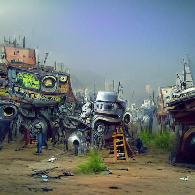Robotic Junkyard
