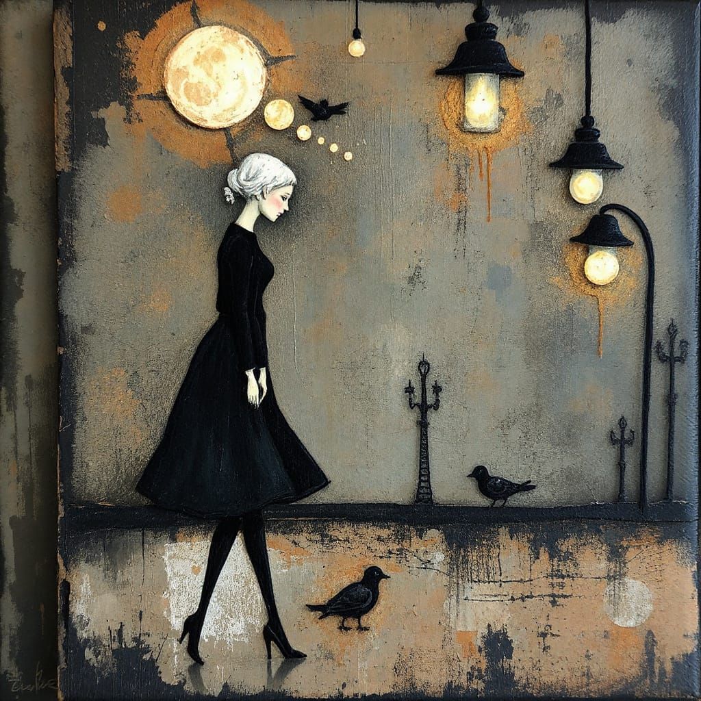 A Walk of Ink and Feathers  by @Mason