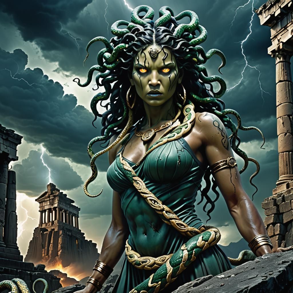Medusa  by @Fella Spears
