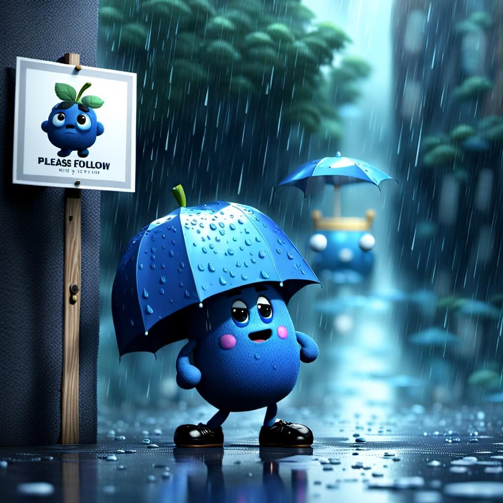 Please Follow to save little blueberrie and let Mr blueberries pain go ...