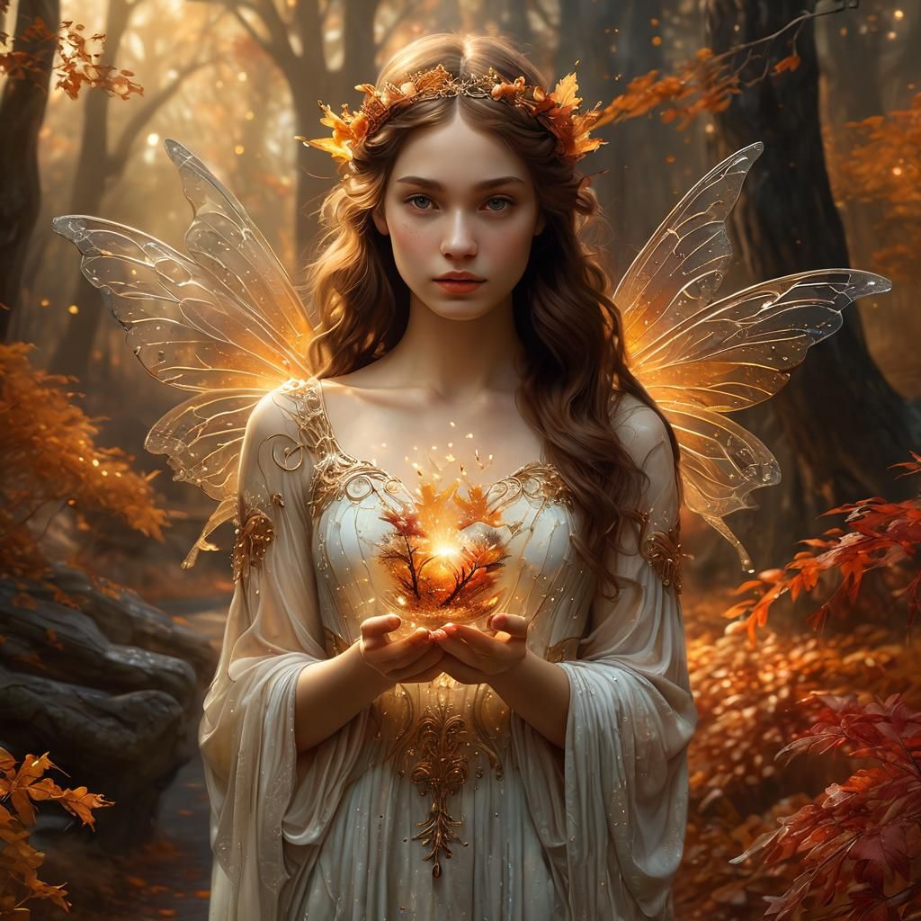 Autumn fairy tale  by @Elena