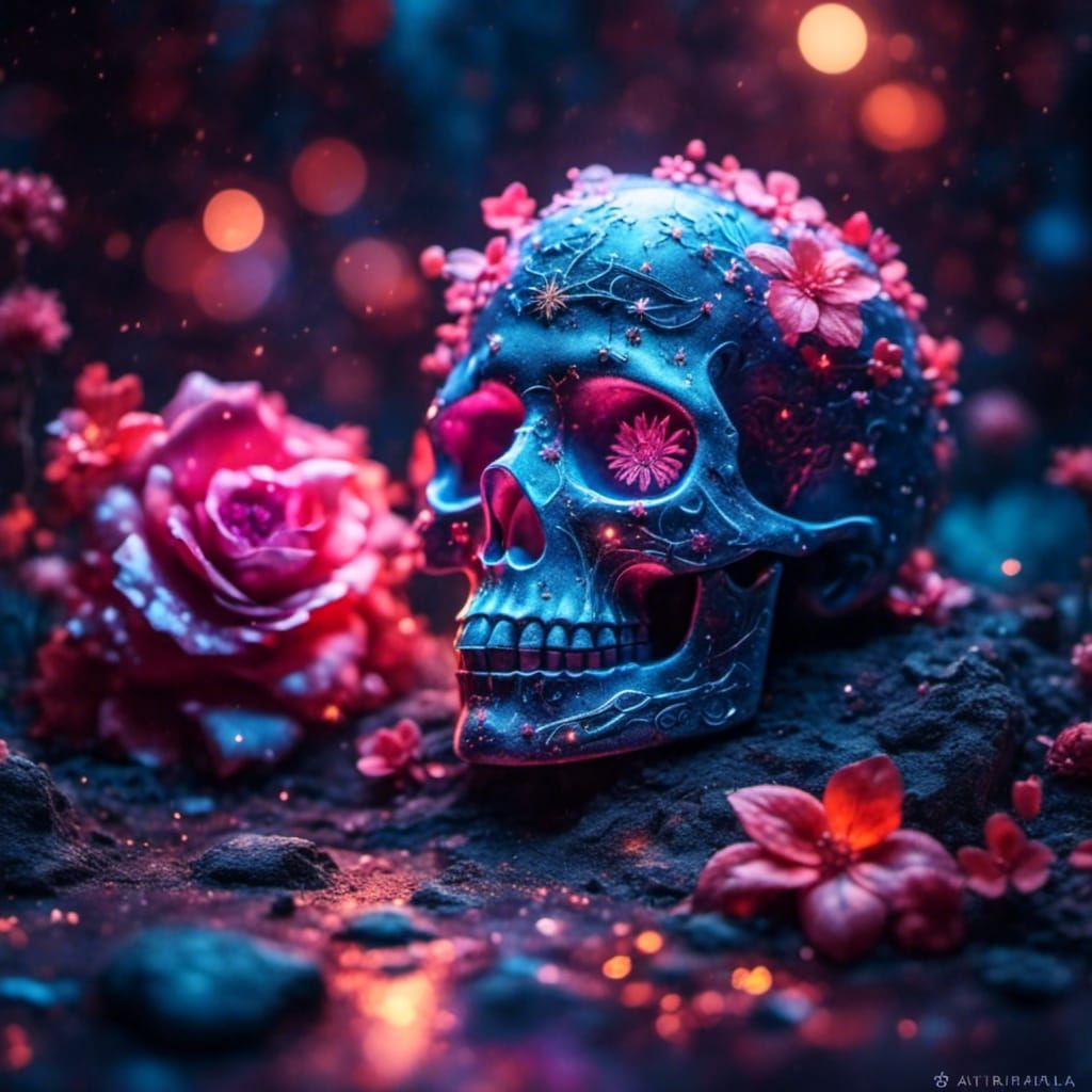 Surreal Figure in Shadow and Cloud, Fantasy Art