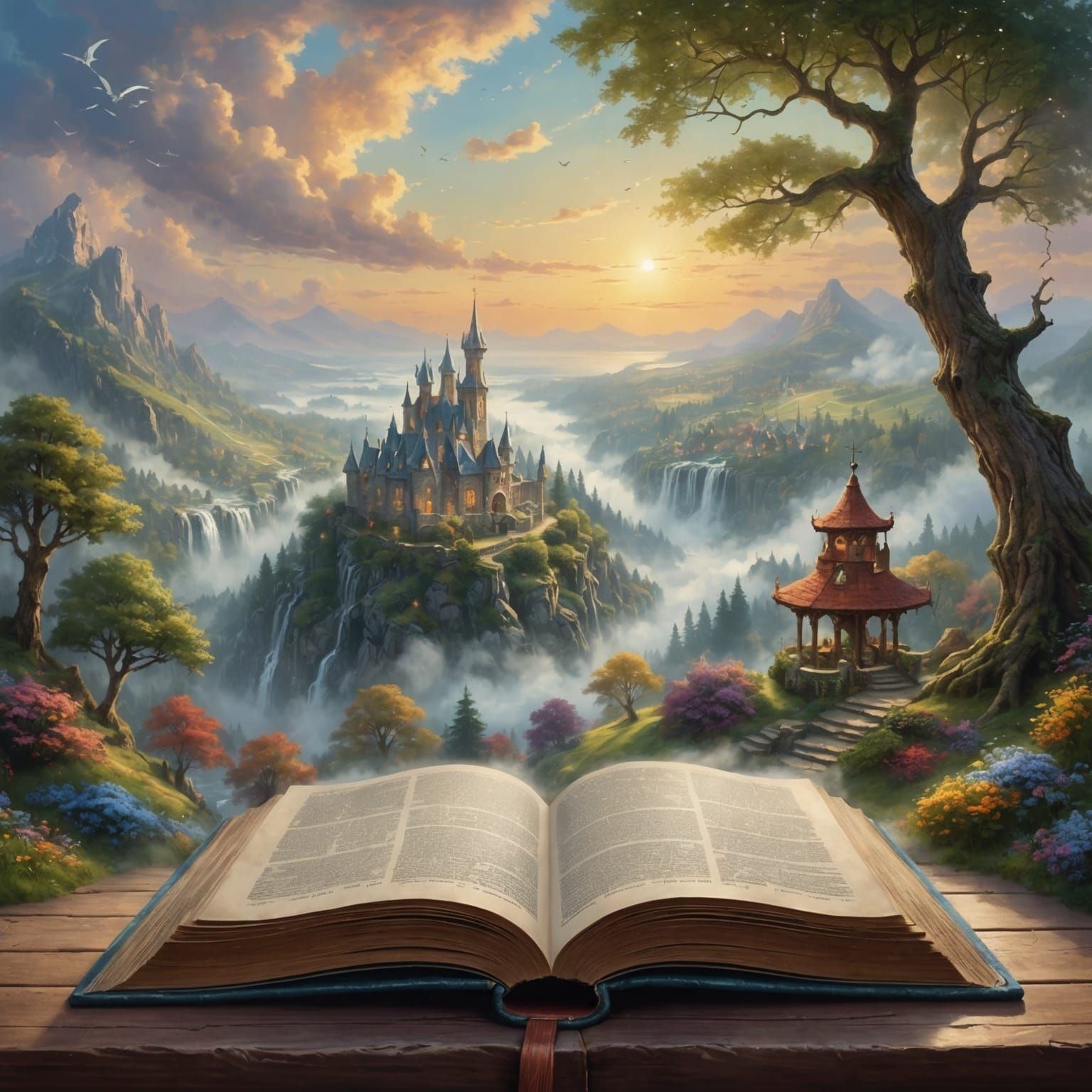 The magic of books  by @Star