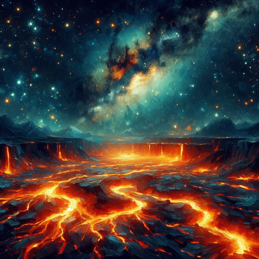 "Galactic Lava Dance #4"