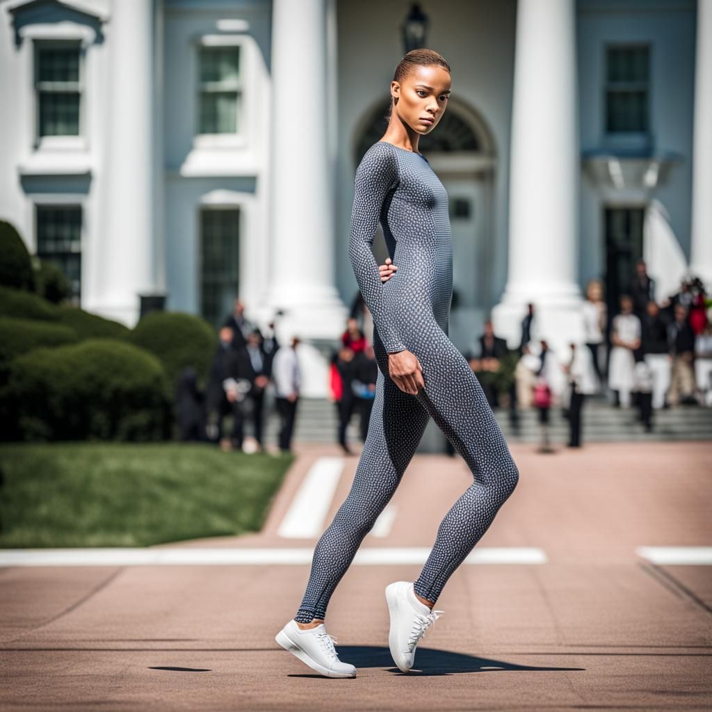 Spandex unitard woman in Washington