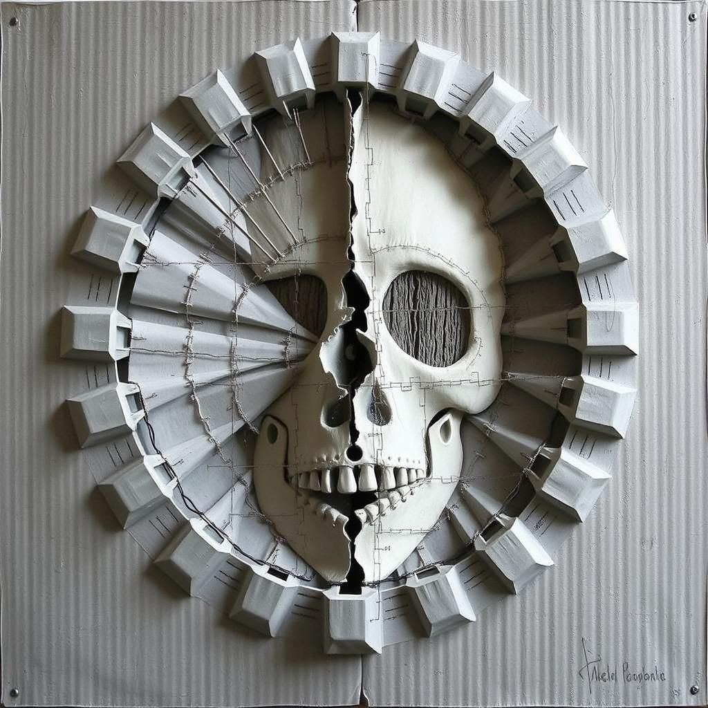 Surrealist Collage Inspired by Ernst and Klee