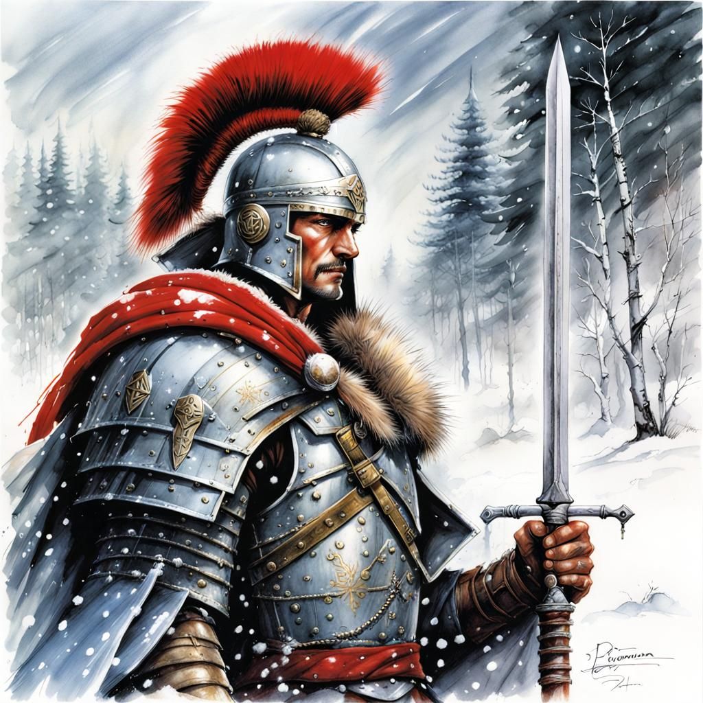 Marching to the north