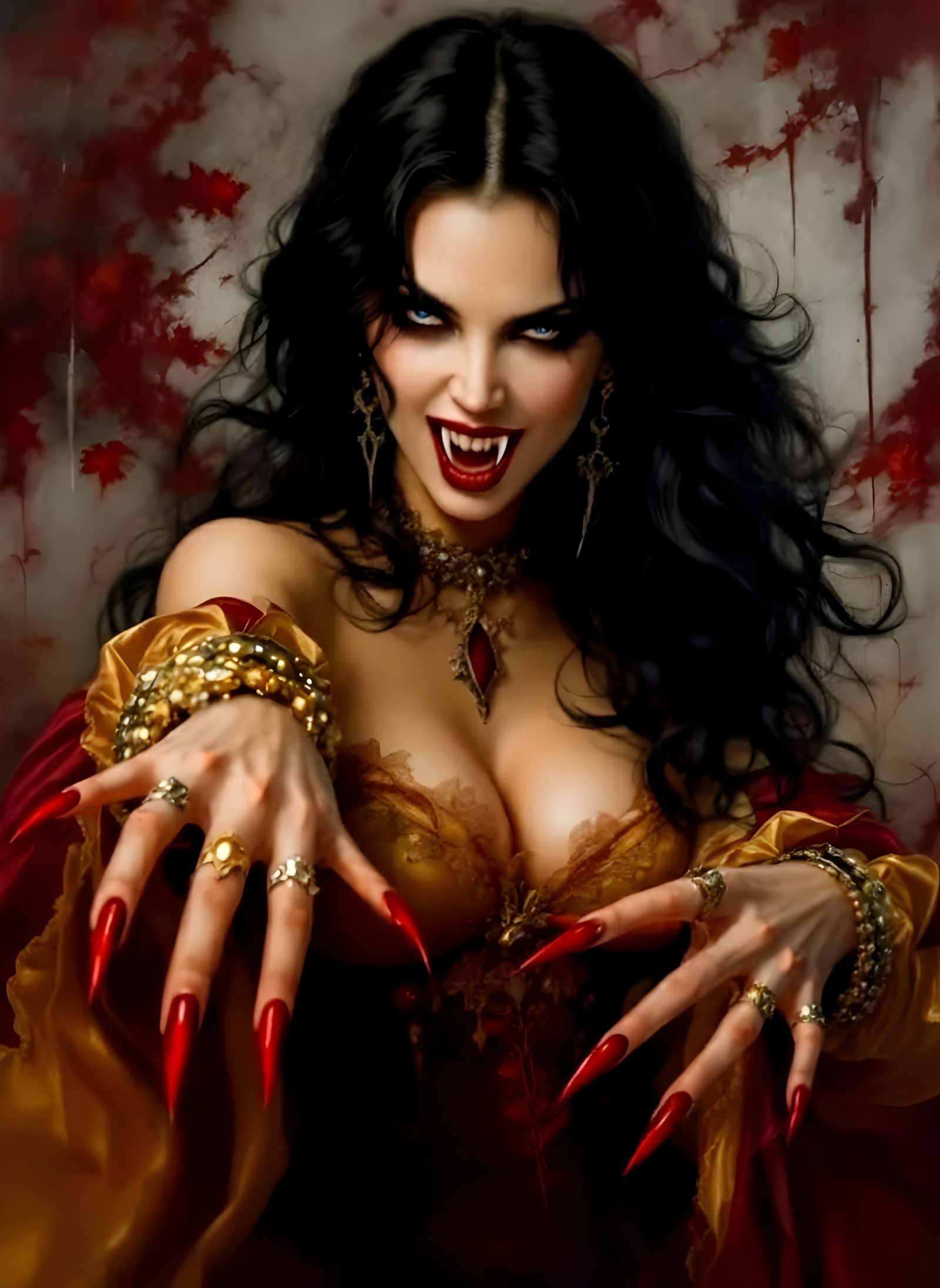 "Like my rings? Careful how you answer"