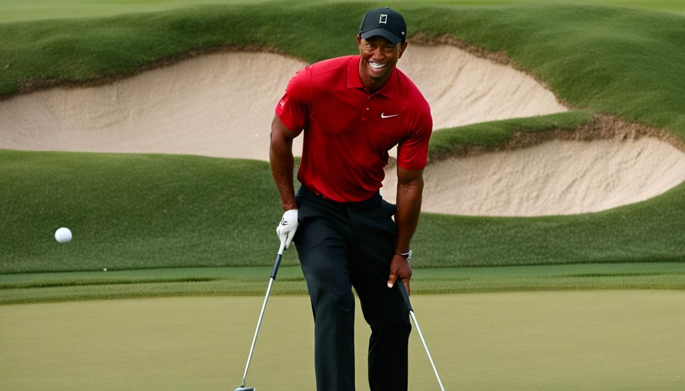 tiger woods turned into a golf ball
