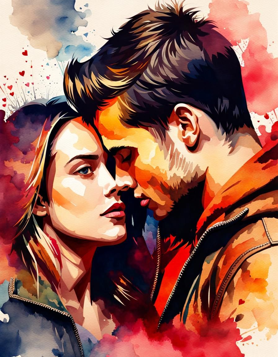 Young Couple In Love  by @LoisD