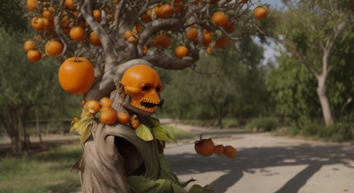 🍊🌳 "Coexisting with the Rotten Orange Fruit Tree Monster: ...