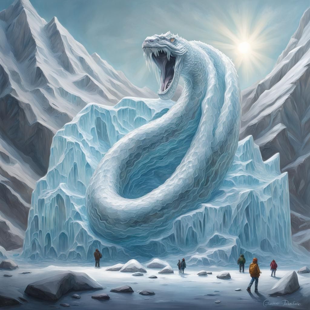 "You sure it's just a sculpture?"