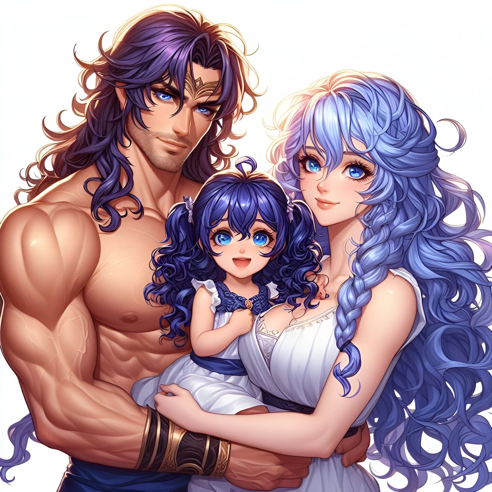 Loving family - Marik, Marina and Sophie