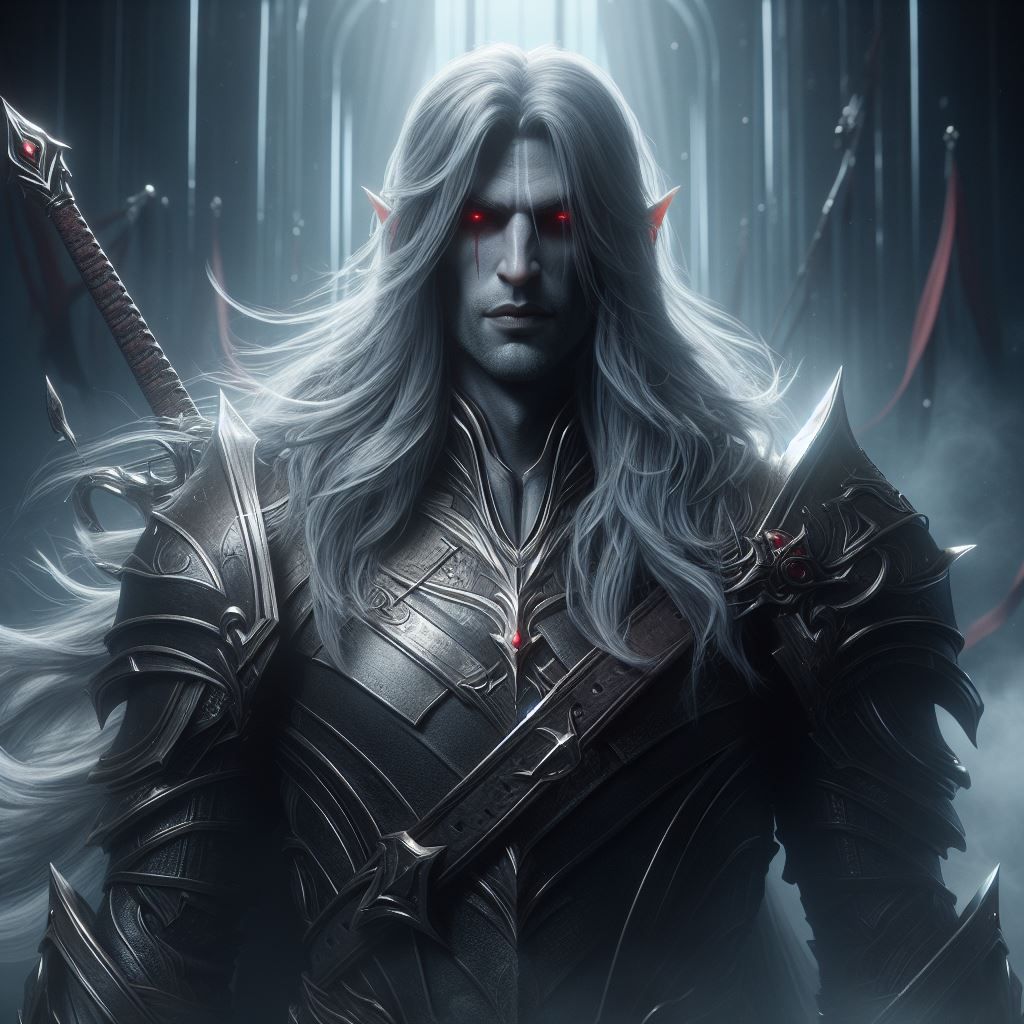 Drow swordsman - AI Generated Artwork - NightCafe Creator