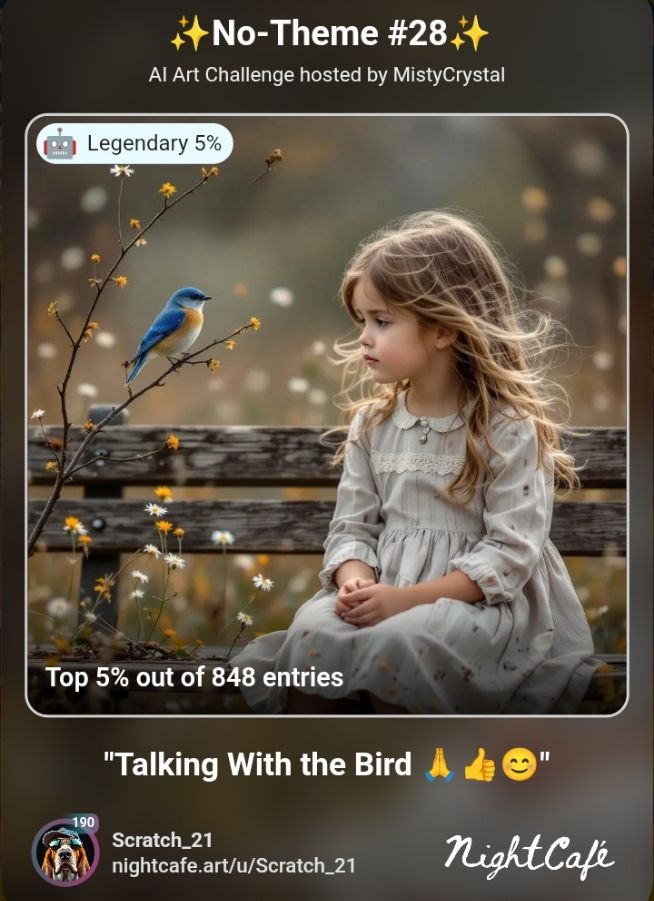 Talking With the Bird 😁😁😊