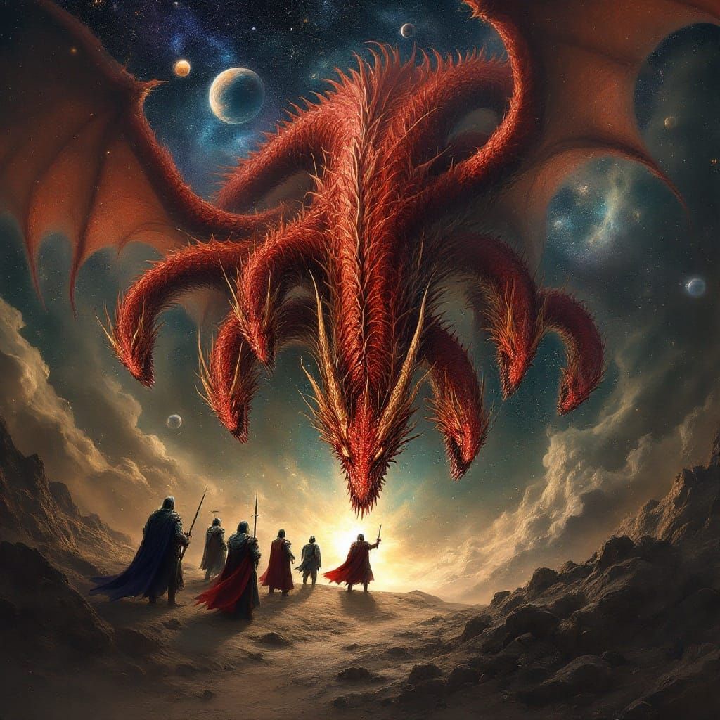 And the dragon made war with the remnant of her seed