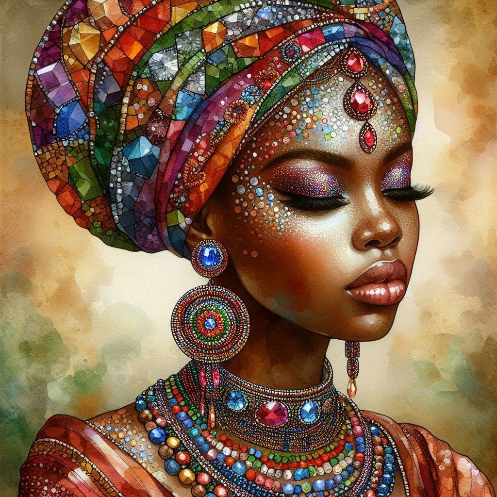 Portrait African Woman