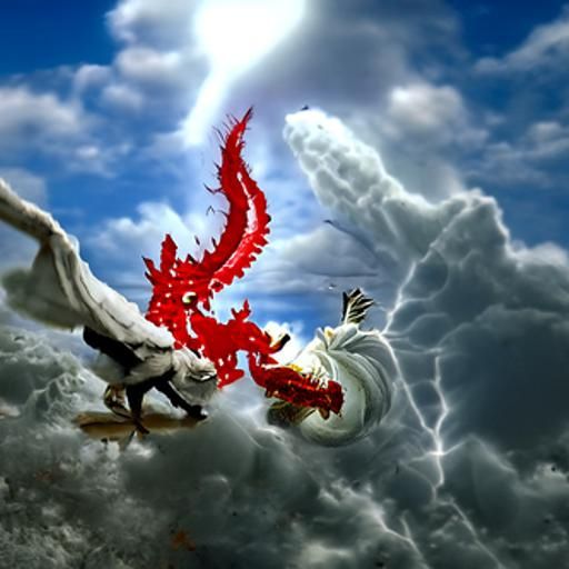 Blood Red Gash in the Heavens