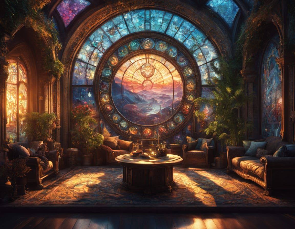 The Sitting Room  by @ray the sparkle raccoon