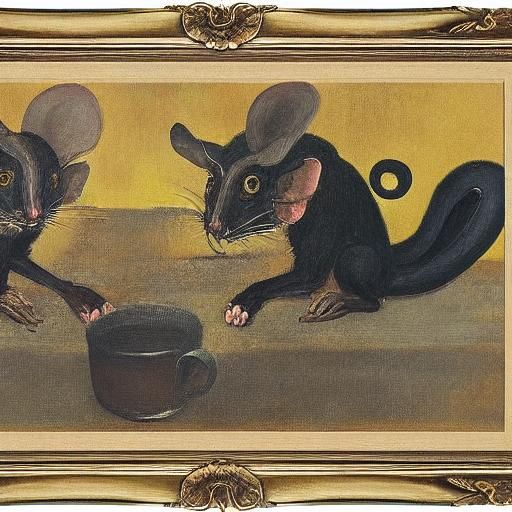 Double coffee with double mouse
Duality by Frans Snyders and...