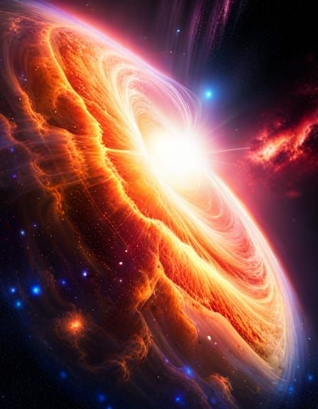 Spectacular Quasar  by @Silken