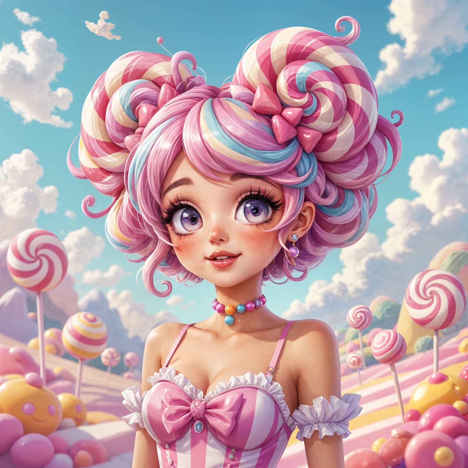 Candyland  by @Laevos
