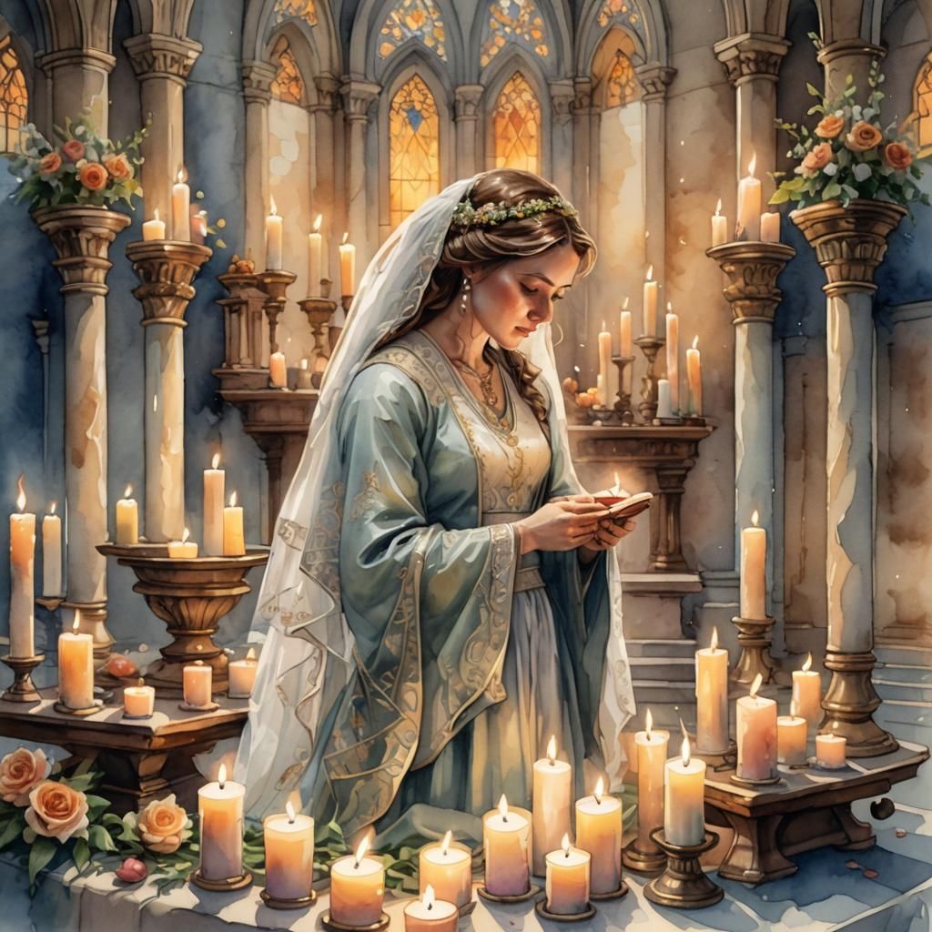 'In Prayer'  by @Kizby