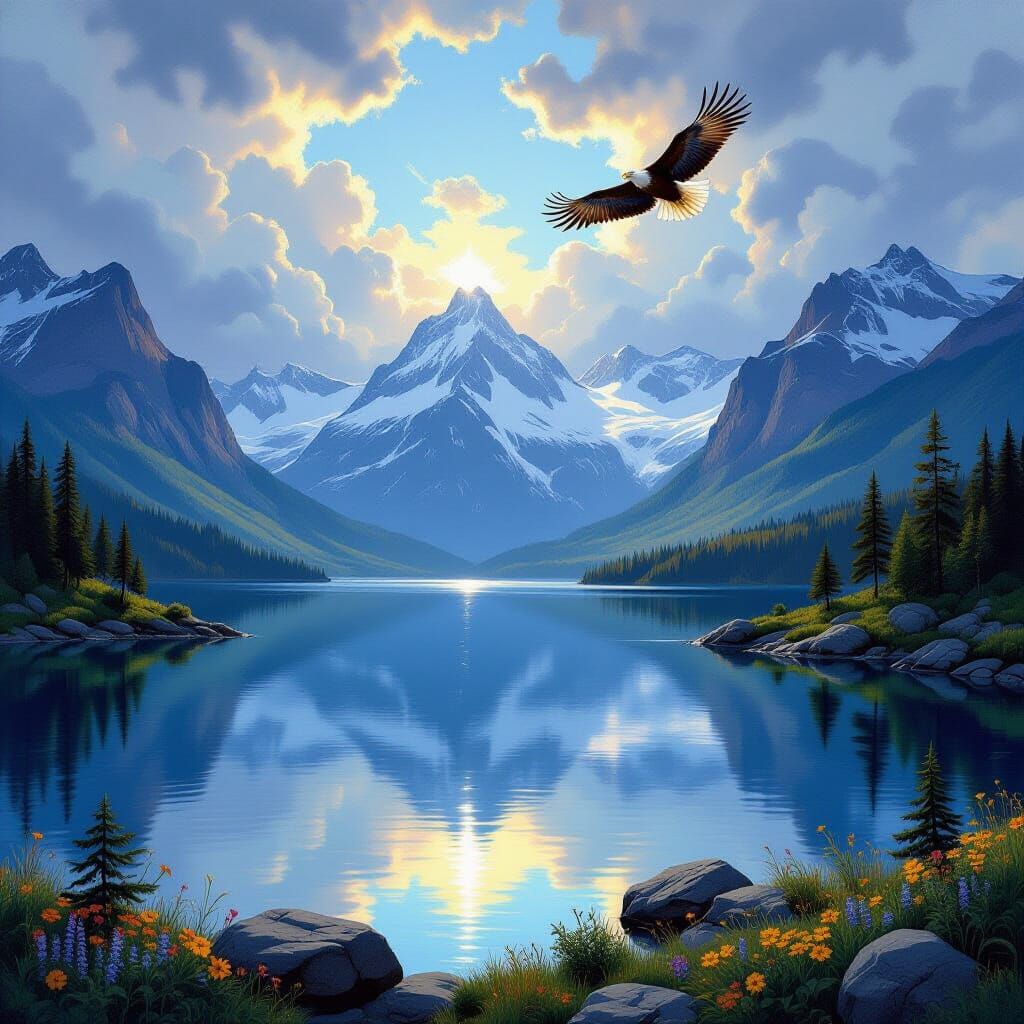 Wings Above Stillness