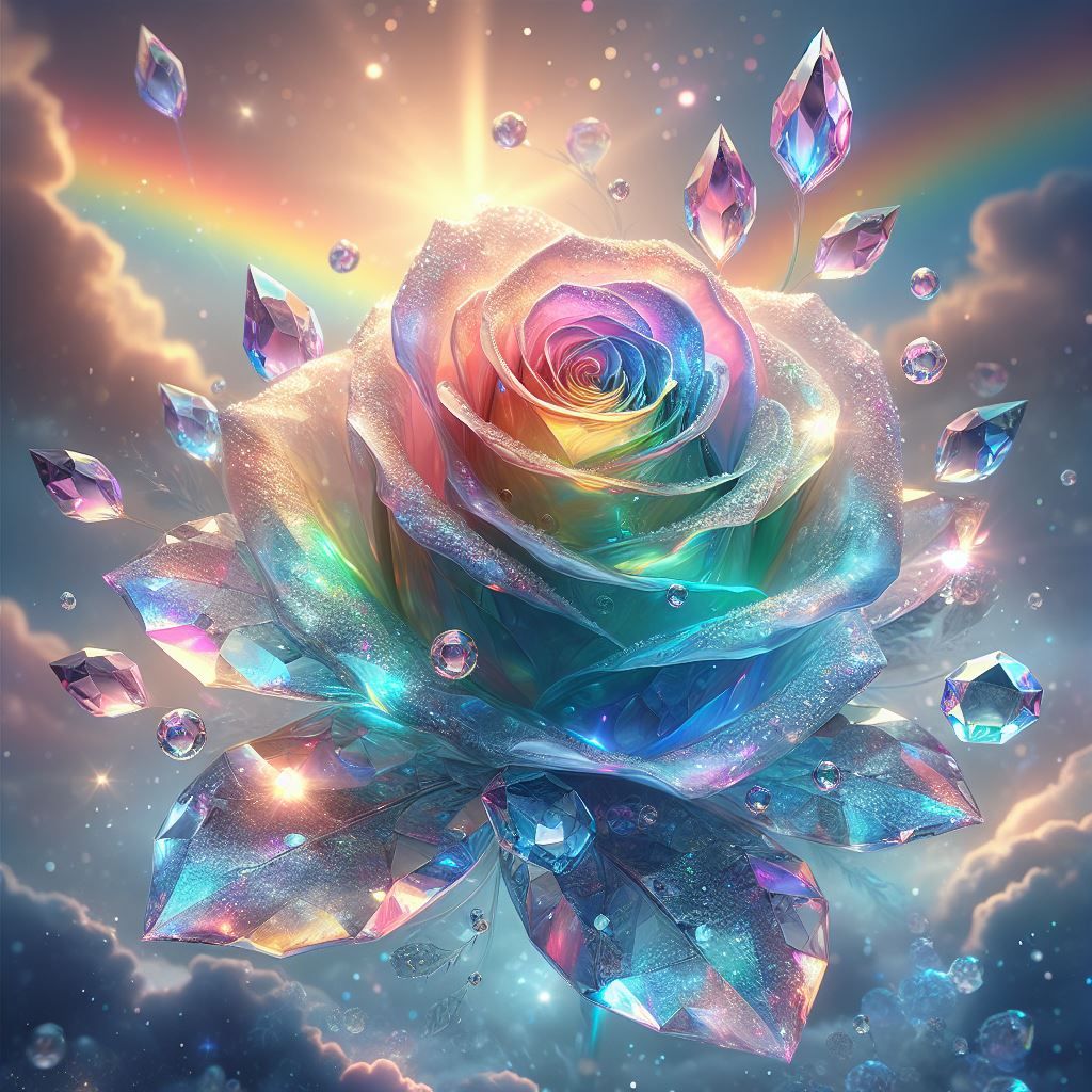Rainbow Rose