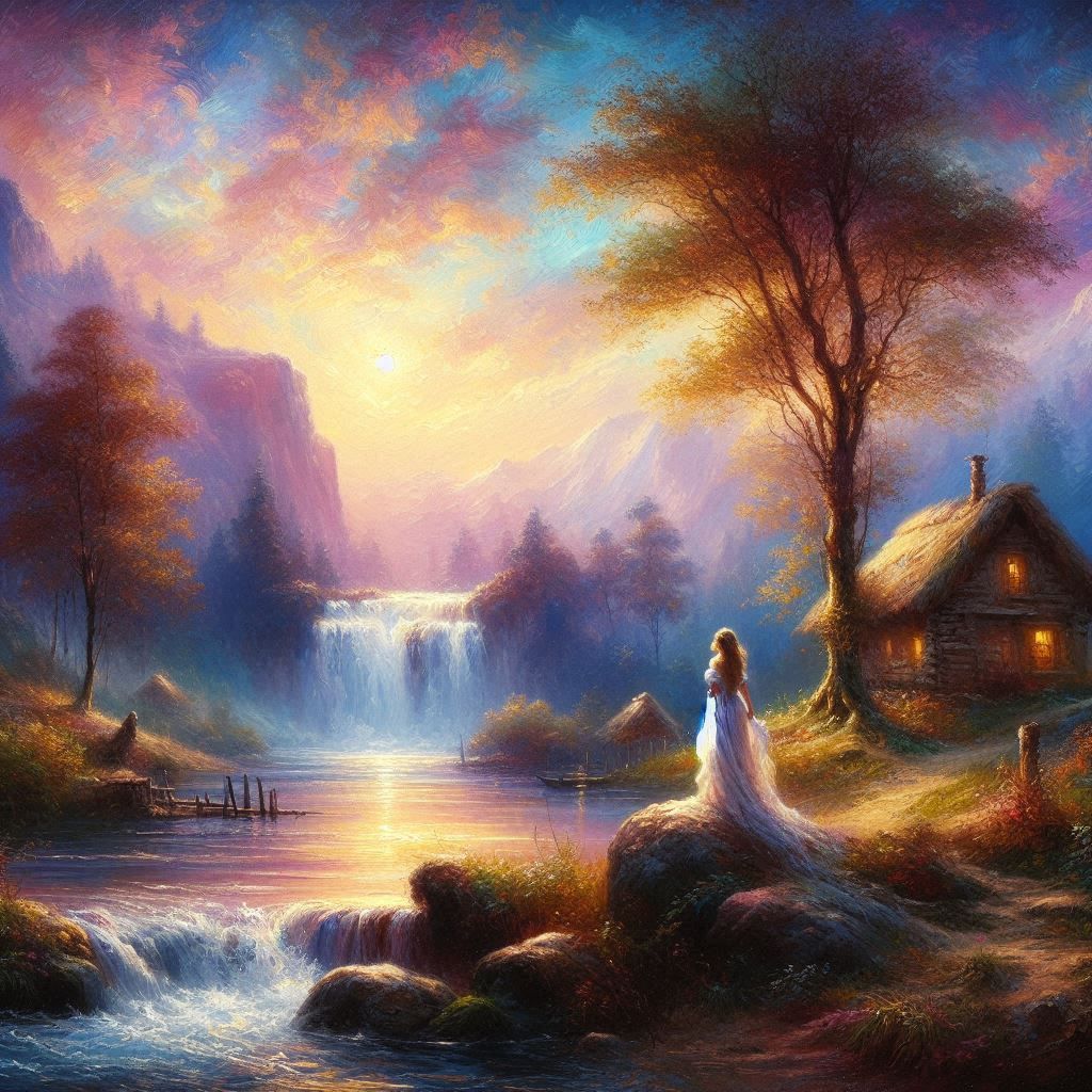 Masterstroke landscape painting