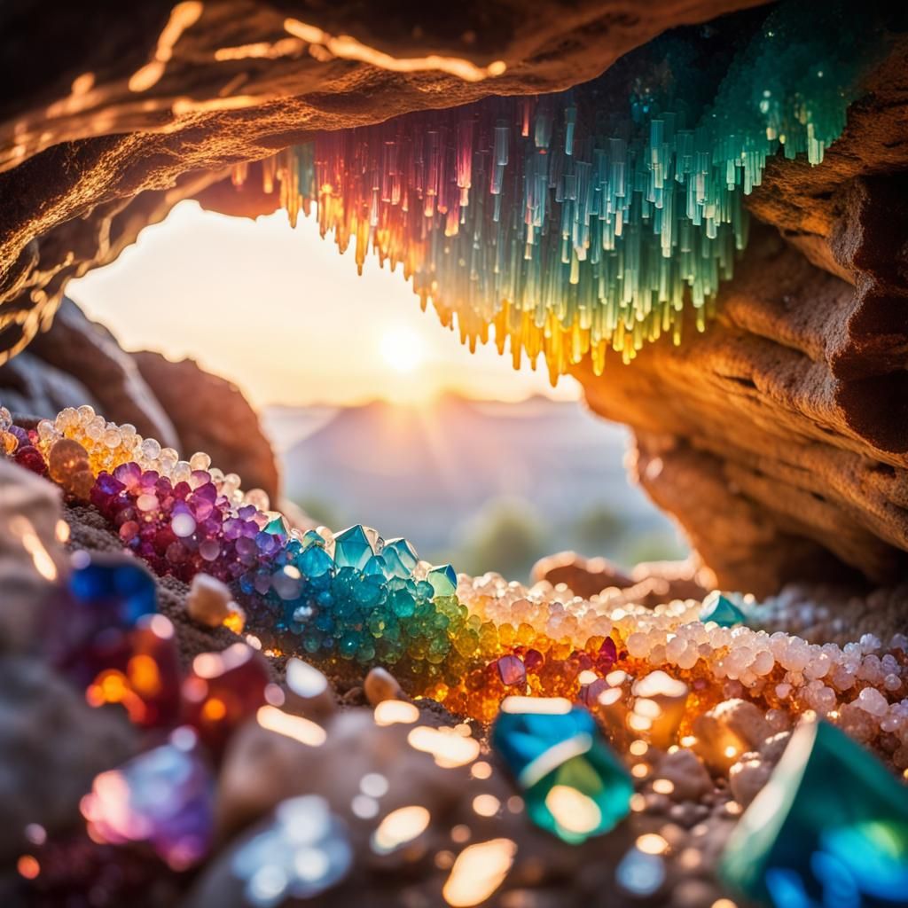 💎 Crystal Cave 💎  by @BeardlessCarmen