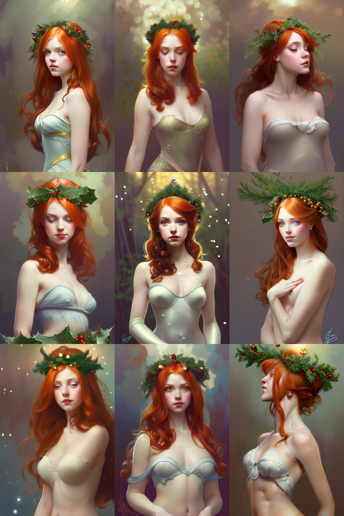 Beautiful Princess Mistletoe