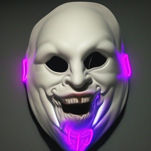 Grotesque Halloween Mask - AI Generated Artwork - NightCafe Creator