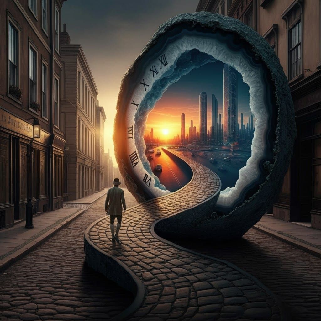 The Time Traveler  by @Brady Robertson