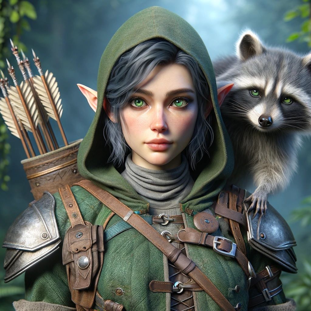 Jayfire Ravenhollow, Halfling Ranger