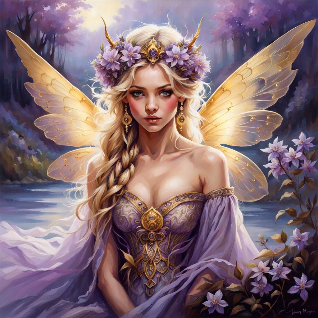 Lilac fairy